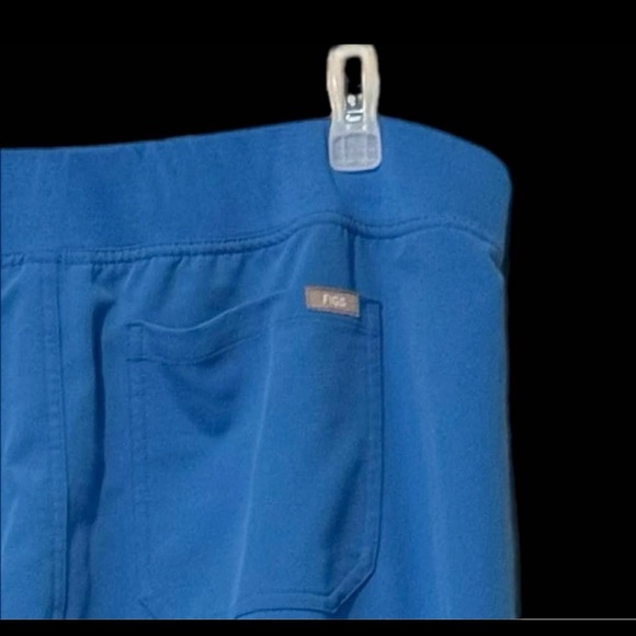 FIGS (FB) Unisex Straight Leg Scrub Pants Sz XLT Blue Nurse Doctor Medical EUC - Picture 3 of 4